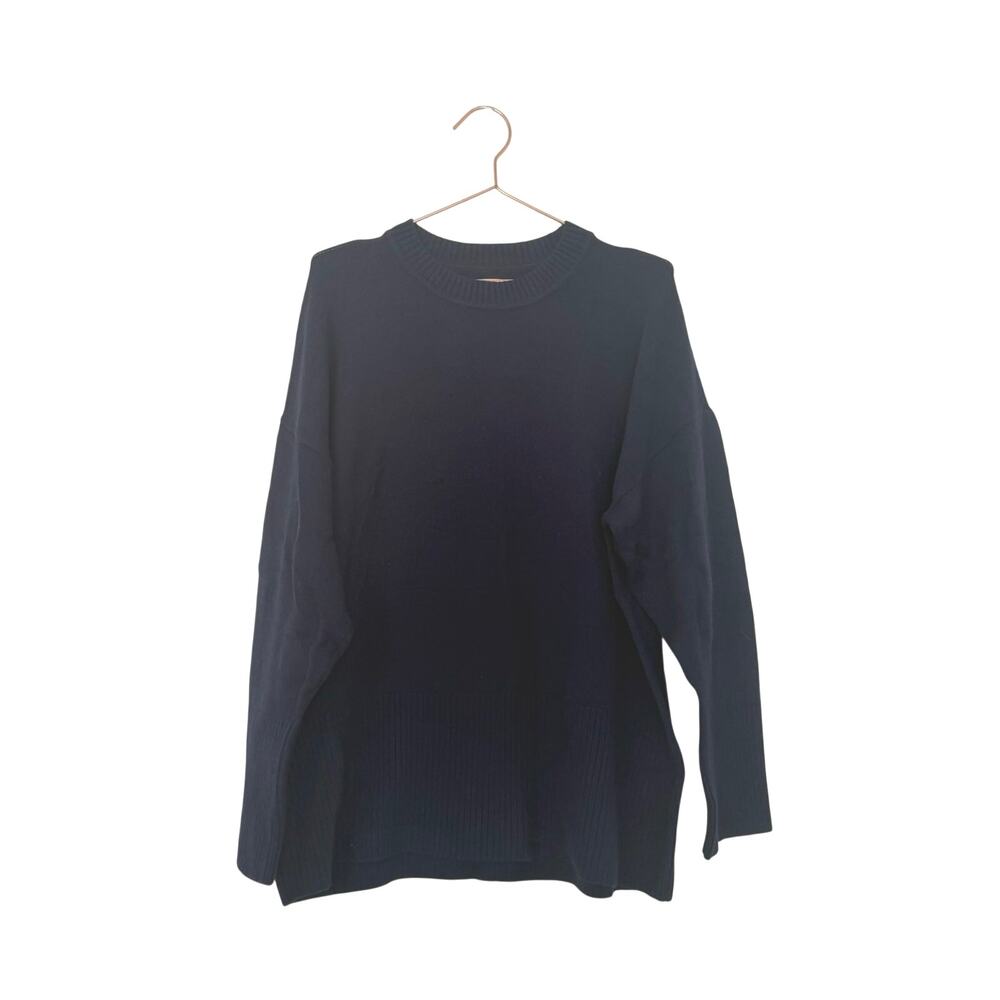 LOFT Navy Crewneck Sweater size large